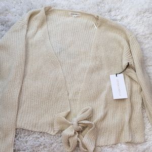 Cream sweater